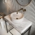Orbit Sanctuary Round Marble Basin 350mm Wide - Arabescato White