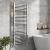Orbit Simona Square Bar Designer Heated Towel Rail