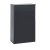 Orbit Supreme Back to Wall WC Toilet Unit 500mm Wide - Graphite Grey