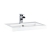 Orbit Supreme Wall Hung 1-Drawer Vanity Unit with Basin 500mm Wide - Gloss White