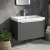 Orbit Supreme 600mm 1-Drawer Wall Hung Vanity Unit | Thumbnail Image