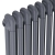 Orbit Noble Anthracite Horizontal Column Radiator