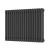 Orbit 3 Column Designer Horizontal Radiator 600mm H x 830mm W - Anthracite