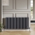 Orbit 3 Column Designer Horizontal Radiator 600mm H x 830mm W - Anthracite