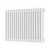 Orbit 3 Column Designer Horizontal Radiator 600mm H x 830mm W - Gloss White