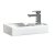 Orbit Verona Wall Hung 1-Door Vanity Unit with Basin 400mm Wide - White
