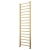 Orbit Vibe Brushed Brass Straight Heated Ladder Towel Rail