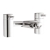 Orbit Zero Bath Filler Tap Pillar Mounted - Chrome