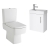 Bliss Furniture Bathroom Suite with Wall Hung Vanity Unit - 400mm Wide