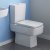Bliss Furniture Bathroom Suite with Floor Standing Vanity Unit - 400mm Wide