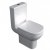 Studio Bathroom Suite 1700mm LH Shower Bath Basin and Close Coupled Toilet