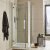 Hudson Reed Apex Hinged Door Square Shower Enclosure - 8mm Glass
