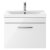 Nuie Athena Wall Hung 1-Drawer Vanity Unit with Basin-1 600mm Wide - Gloss White