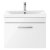 Nuie Athena Wall Hung 1-Drawer Vanity Unit with Basin-3 600mm Wide - Gloss White