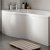 Nuie B-Shaped Shower Bath Front Panel 500mm H x 1700mm W - Acrylic