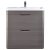 Nuie Eclipse Floor Standing 2-Drawer Vanity Unit with Basin-1 800mm Wide - Midnight Grey