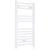 Nuie Round Bar Electric Heated Towel Rail 720mm H x 400mm W - White