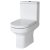 Nuie Harmony Close Coupled Pan Push Button Cistern - Excluding Seat