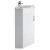 Nuie Mayford Floor Standing Corner 1-Door Vanity Unit with Basin 550mm Wide - Gloss White