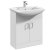 Nuie Mayford Floor Standing Vanity Unit with Basin 550mm Wide - 1 Tap Hole