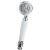 Nuie Small Traditional Shower Handset - White/Chrome