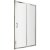 Hudson Reed Pacific Sliding Door Square Shower Enclosure 1000mm x 1000mm with Tray - 6mm Glass