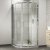 Nuie Pacific Quadrant Shower Enclosure 800mm x 800mm - 6mm Glass