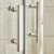 Nuie Pacific Offset Quadrant Shower Enclosure 1000mm x 800mm with Tray RH - 6mm Glass