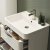 Nuie Parade Floor Standing 2-Drawer Vanity Unit with Polymarble Basin 600mm Wide - Gloss White