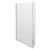 Nuie Pacific L-Shaped Hinged Bath Screen 1430mm H x 795mm W - 6mm Glass
