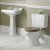 Nuie Richmond Traditional Bathroom Suite 595mm Wide - 2 Tap Hole
