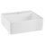 Nuie Vessel Rectangular Sit-On Countertop Basin 335mm Wide - 1 Tap Hole