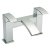 Nuie Vibe Mono Basin Mixer Tap and Bath Filler Tap - Chrome