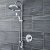 Nuie Victorian Concealed Dual Handle Shower Valve - Chrome