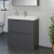 Prestige Arc 800mm 2-Drawer Floor Standing Vanity Unit | Thumbnail Image
