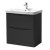 Prestige Arc 800mm 2-Drawer Floor Standing Vanity Unit