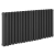 Prestige Aspen Double Designer Horizontal Radiator 600mm H x 1140mm W - Anthracite