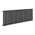 Prestige Aspen Single Designer Horizontal Radiator 600mm H x 1440mm W - Anthracite