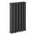 Prestige Aspen Double Designer Horizontal Radiator 600mm H x 360mm W - Anthracite