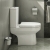 Prestige Bijoux Rimless Open Back Close Coupled Toilet (inc Soft Close Seat) | Thumbnail Image