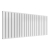 MaxHeat Pulse White Double Horizontal Designer Radiator 600mm (H) x 1470mm (W) | Thumbnail Image