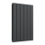 MaxHeat Pulse Anthracite Horizontal Designer Radiator