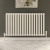 Prestige Calgary Horizontal Aluminium Radiator 600mm H x 760mm W - White | Thumbnail Image