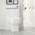 Prestige City Back to Wall Toilet WC Unit 494mm Wide - White | Thumbnail Image