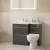 Prestige City 1100mm Toilet and Basin Combination Unit | Thumbnail Image