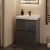 Prestige City 500mm 2-Drawer Floor Standing Vanity Unit | Thumbnail Image