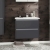 Prestige City 600mm 2-Drawer Wall Hung Vanity Unit | Thumbnail Image