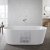 Prestige Coast Freestanding Bath 1600mm x 750mm - 0 Tap Hole