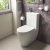 Prestige Combi Close Coupled Toilet with Cistern, Basin and Tap - Soft Close Seat