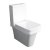 Prestige Sicily Close to Wall Close Coupled Toilet with Cistern - Soft Close Seat